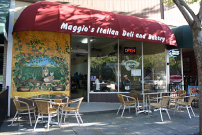 Outside Maggio's